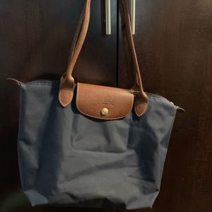 Long champ Navy Small Tote